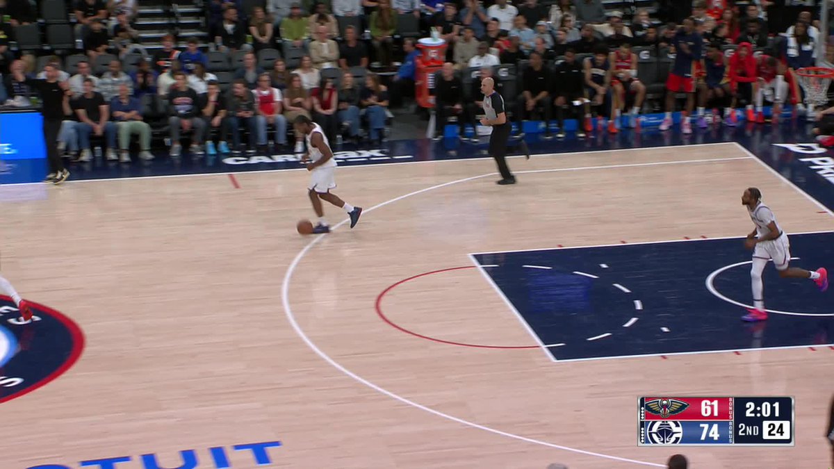 "Jeremiah playing his tail off"