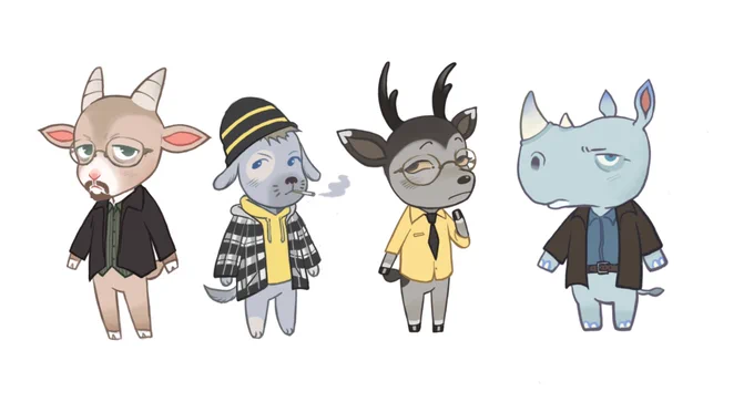 i totally forgot i drew this #BreakingBad #AnimalCrossing