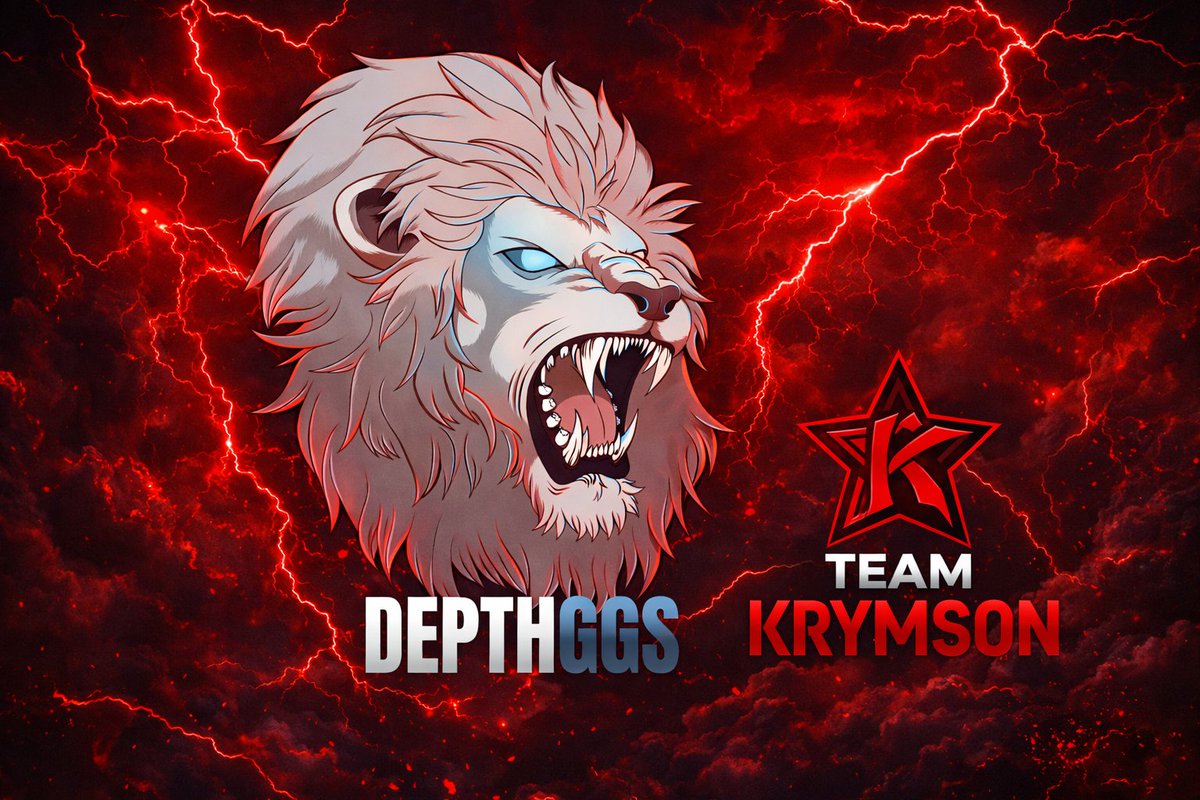 WeAreDepthGGs's tweet photo. They are back at it 
Team Krymson is live for the ALGS Open 
Go check them out 
https://t.co/fRJvA8vyik
https://t.co/y5jwi5wWsM
#WeareDepthGGs #FeartheDepth #Apex #ALGS #Krymson #support https://t.co/6Yr6dCmvXl