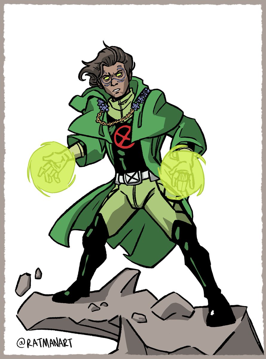ratmanart's tweet photo. First drawing of #mutantmarch is Julio Richter aka Rictor! Between rewatching X-men evolution &amp; falling in love w Krakoa-era Exalibur ive grown really fond of this guy! (yeah i know the Evo one is technically a different character but...) https://t.co/rKYFFiSt0O