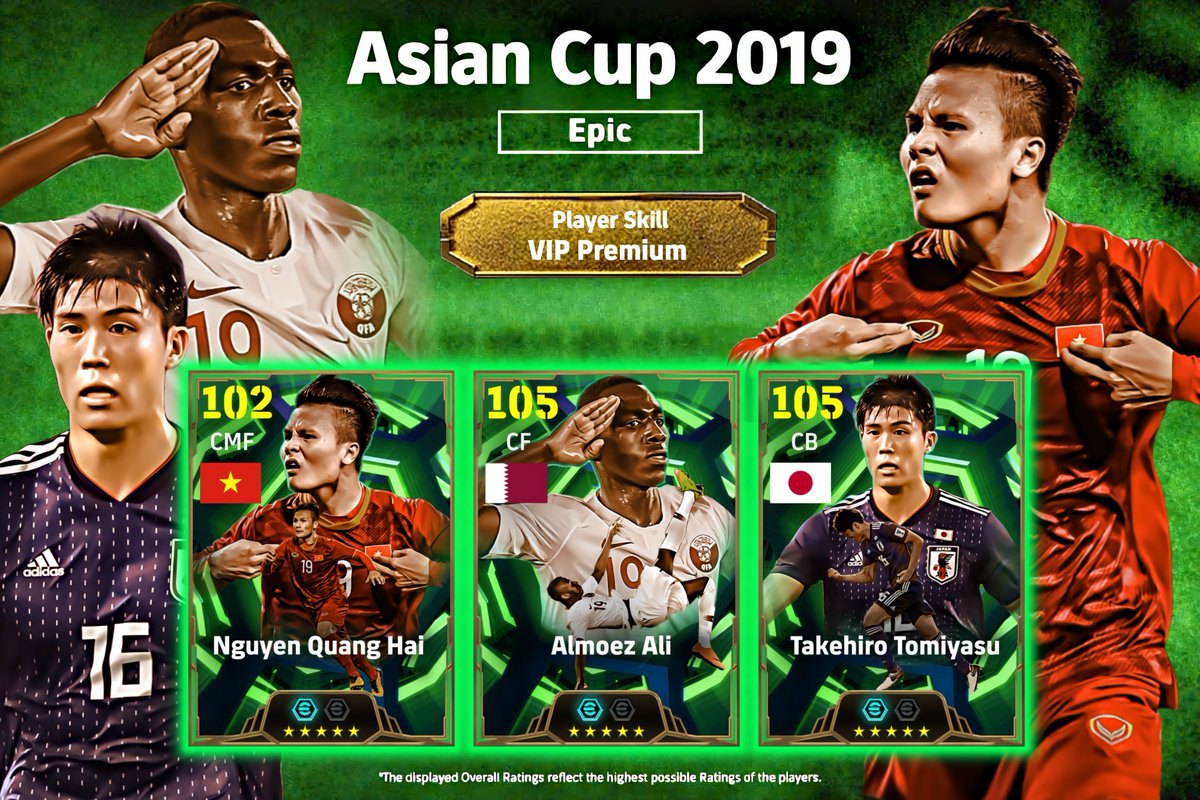 Concept - Asian Cup 2019🔥
Asian Cup 2019 -  Là giải đấu lớn nhất của Châu Á 
Asian Cup 2019 - Cùng là giải đấu Việt Nam chơi hay nhất 
Asian Cup 2019 - Là kỳ mà ĐT Việt Nam phiên bản mạnh nhất của Việt Nam 

#efootball #efootballasiancup2019