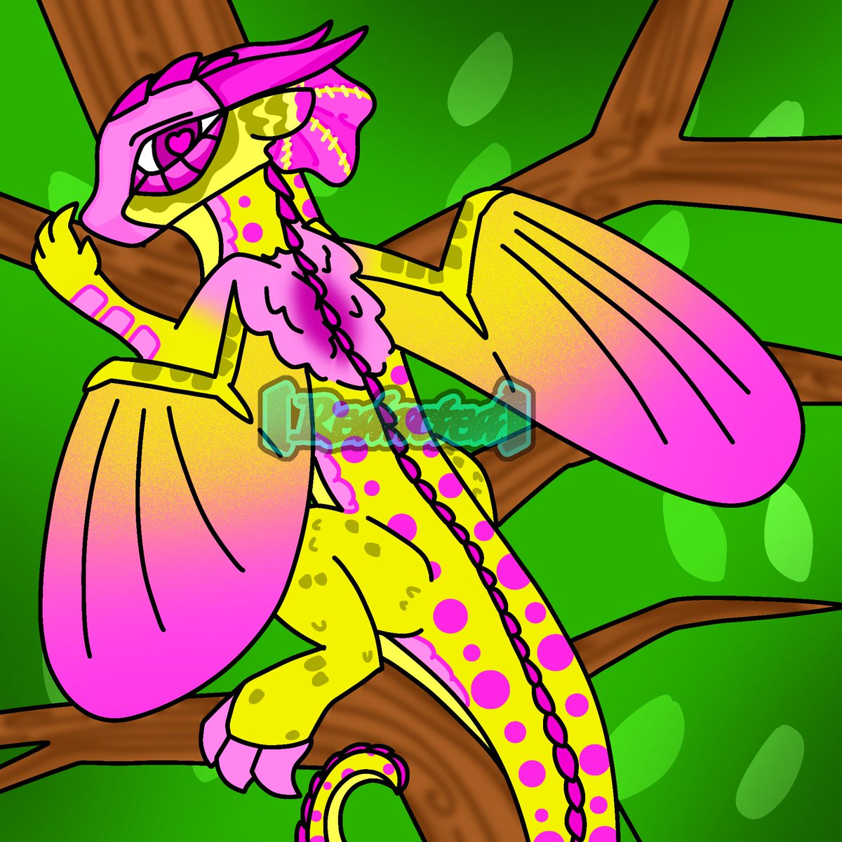 Moonwatche79403's tweet photo. Kinkajou! #wingsoffire #jadewinglet #rainwing https://t.co/LY9KWiOg7y