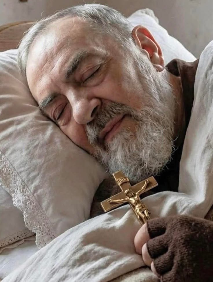 The Last words of Saint Padre Pio :.
"JESUS, MARY! JESUS, MARY!!...