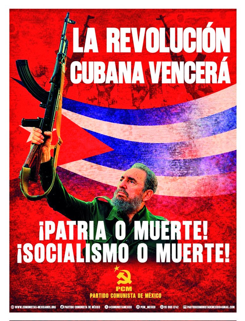 Por siempre Venceremos 
#CubaEstáFirme