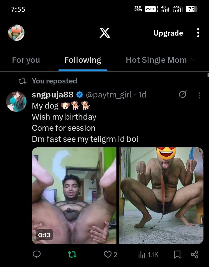 sngpuja88's tweet photo. @Rohan1238976 🐕 https://t.co/DspebZJZfv