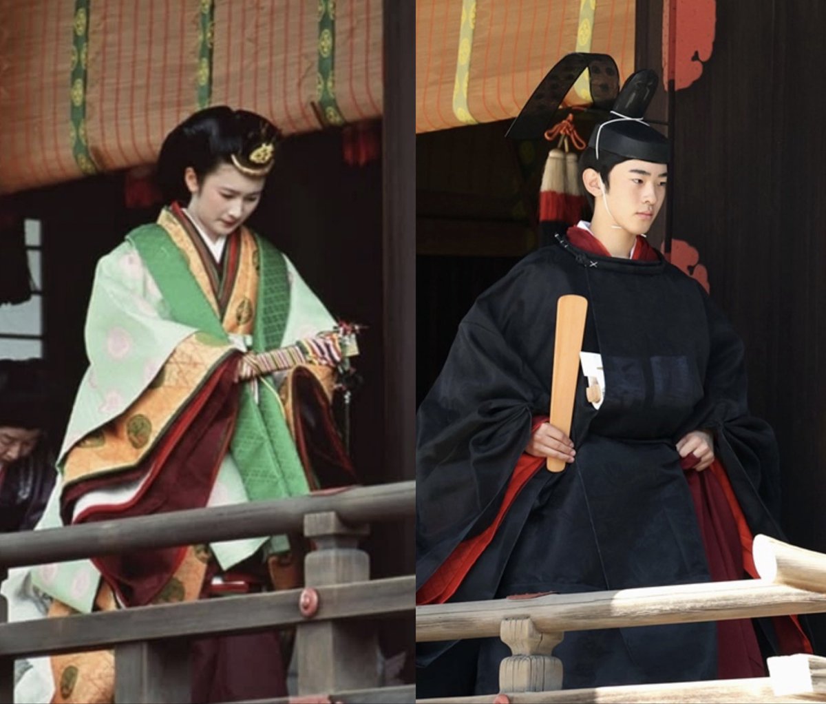 紀子さまも十二単が
最高に似合っておられましたね。

紀子さま23歳
結婚の儀（1990年6月29日）

悠仁親王殿下19歳
加冠の儀（2024年9月6日）

【賢所皇霊殿神殿に謁するの儀】