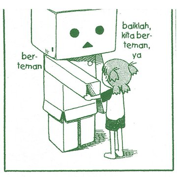 Yotsuba advocates for peace. Be like Yotsuba.