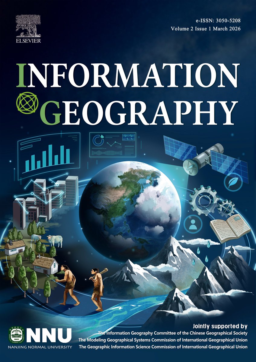 InfoGeoOfficial's tweet photo. 🎉 Exciting News: Volume 2, Issue 1 of Information Geography #InfoGeo is officially live online this March!
📘 Full collection:
https://t.co/He9BEgV9yl
🚀 Read, share, and engage with the very latest in geographical science! https://t.co/nPWv5l7vXp
