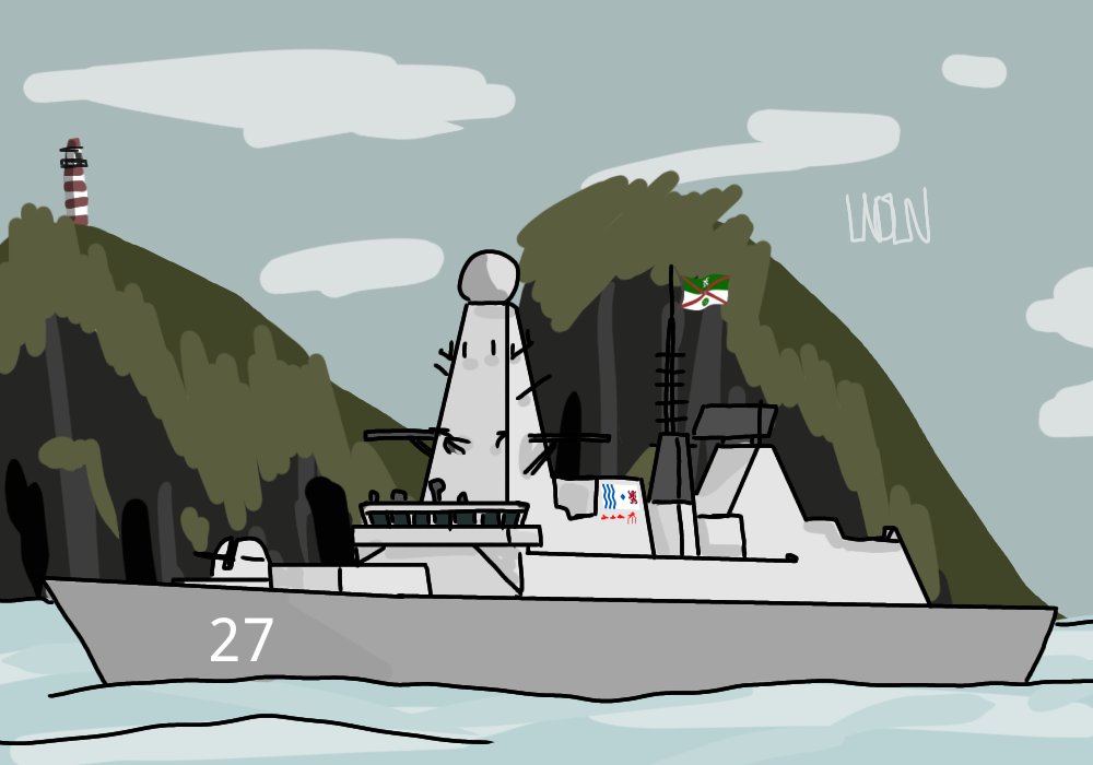 National Maritime Defence Force Type 10 Destroyer
No. 27 "Thunder Child"