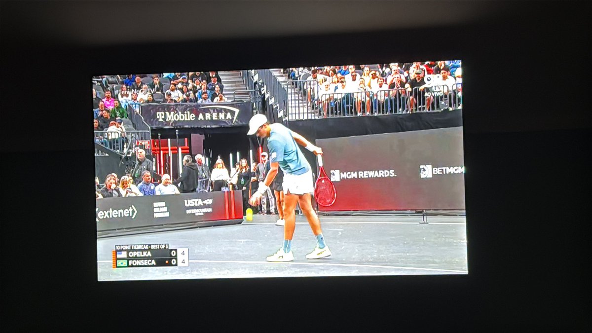 AndersonGrecco's tweet photo. Assistindo a final do MGM Slam entre João Fonseca x Opelka https://t.co/w8vzrlKiTa