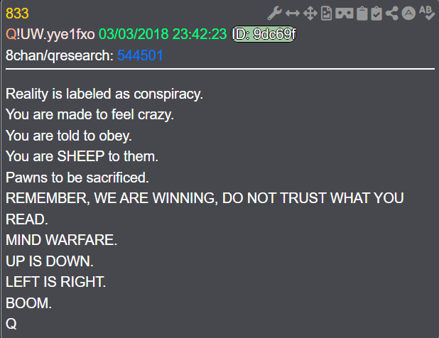 7thDean's tweet photo. President Trump's right hand man in El Salvador President Nayib Bukele, posted these two simple words "Game Theory" with a timestamp of 8:33 PM EST, 20:33 Military time

This is very interesting, could he part of the Q operation?🤔

With this timestamp of 8:33 & 20:33 the odds of him being in on the Q operation just increased..🐸

Q 833
03/03/2018👈 an 8 year delta on Tuesday, the same day as the Blood Moon
Reality is labeled as conspiracy.
You are made to feel crazy.
You are told to obey.
You are SHEEP to them.
Pawns to be sacrificed.
REMEMBER, WE ARE WINNING, DO NOT TRUST WHAT YOU READ.
MIND WARFARE.
UP IS DOWN.
LEFT IS RIGHT.
BOOM.
Q

Q 2033
LIKE CLOCKWORK.
Q

Game theory..
REMEMBER, WE ARE WINNING, DO NOT TRUST WHAT YOU READ. 
MIND WARFARE. 
UP IS DOWN. 
LEFT IS RIGHT. 
BOOM.

LIKE CLOCKWORK.
Q

There is something else we should consider since we're speaking of March 3rd and the Blood Moon..

Do people realize that on March 3rd not only is there going to be a Blood Moon, it's also the beginning of Purim..🩸🌕✝️🕊️🙏

#ICYMI Purim is the Jewish holiday that commemorates the salvation of the Jewish people in ancient Persia which is told in the Book of Esther.

Certain people have told us to expect an Esther moment and this could be it..🙏 

Biblically this would fit right in to what is happening right now with the Christians and the people of Iran..

A data point here is that Iran is undergoing one of the biggest Christian movements in the world, underground of course, so this all lines up. 

And here's the kicker for those that don't know, Iran is ancient Persia.

We've been told it's going to be BIBLICAL, and things are sure lining up that way!🙏✝️😇🔥