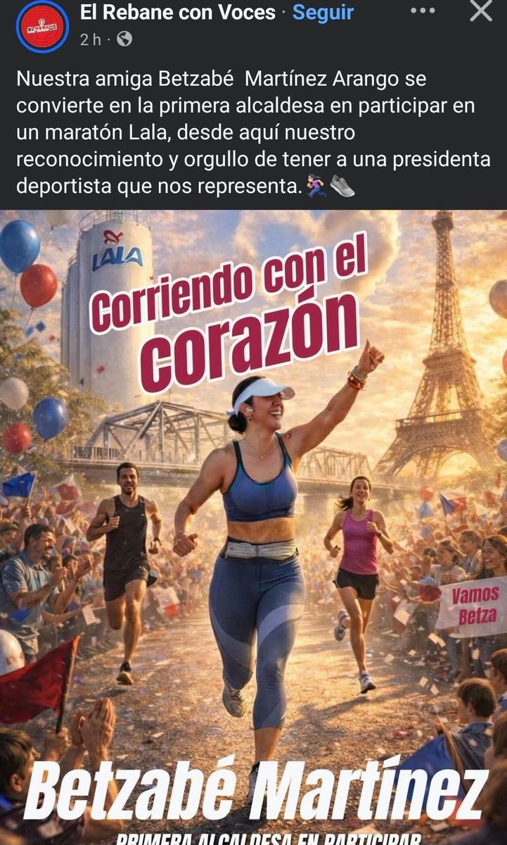 jorgegogdl's tweet photo. La Alcaldesa morenista, Betzabé Martínez Arango hace trampa en el maratón lala, presumiendo que lo corre y en realidad la llevan en camioneta. Corrió 20 kilómetros después hizo trampa. Y su equipo la presume en redes.

Que 🐕🐻 https://t.co/wfUL1ngZTH