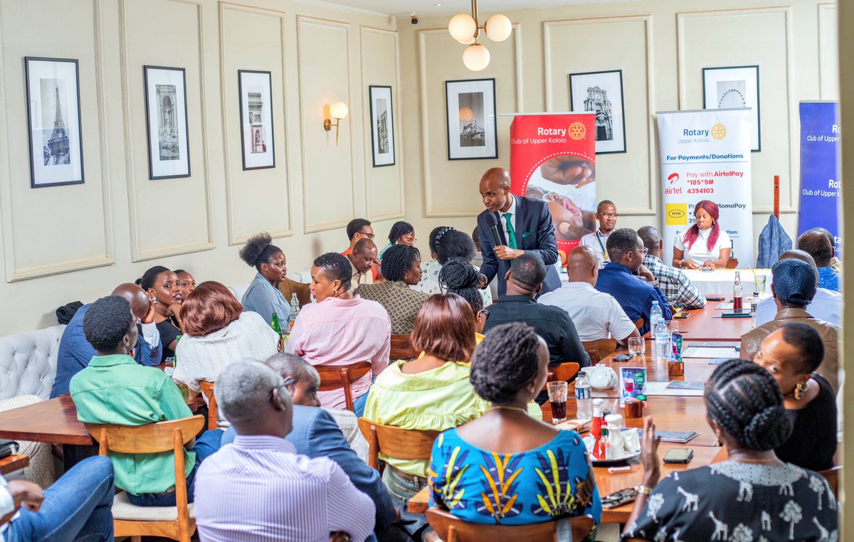 Rotary Club of Upper Kololo tweet media