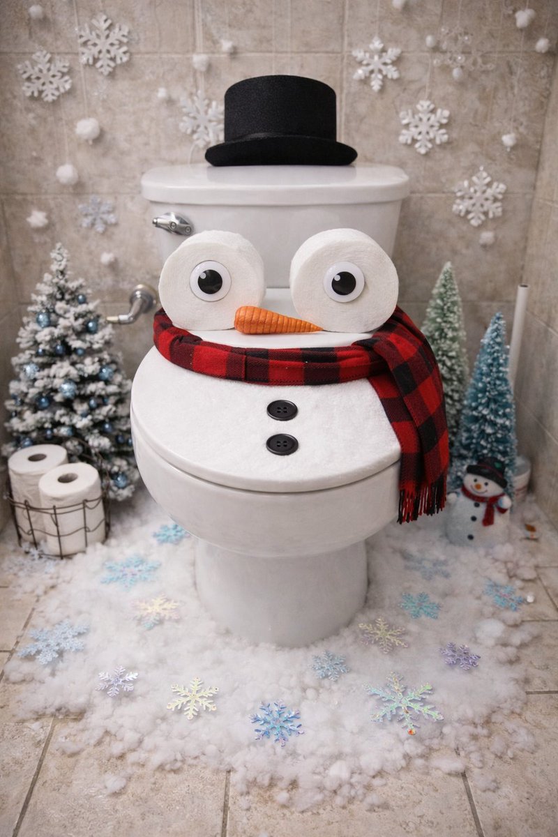 Sadly, due to recent events, I am not able to post any cybersecurity or prepper content at this time, so instead I will share this ridiculous and silly post for your amusement. Bored at 4am, I apparently decided my bathroom needed a full personality upgrade. Using AI, the toilet