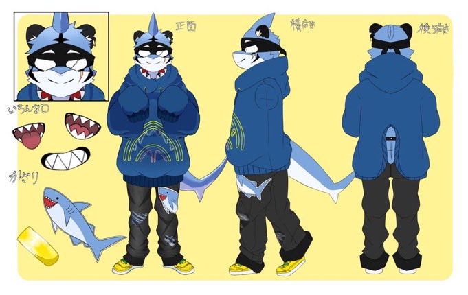 虎鮫シャトラ@VTuber準備中 tweet media