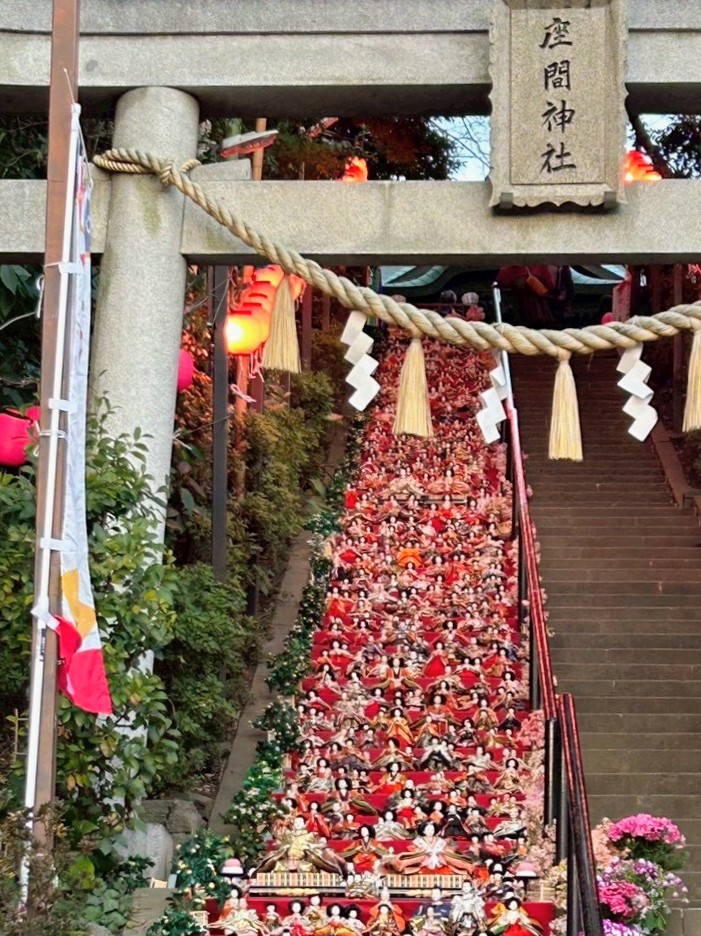 2026年3月2日 🎎春よ来い #ひな祭り✨ #座間神社⛩️ 🎎(人