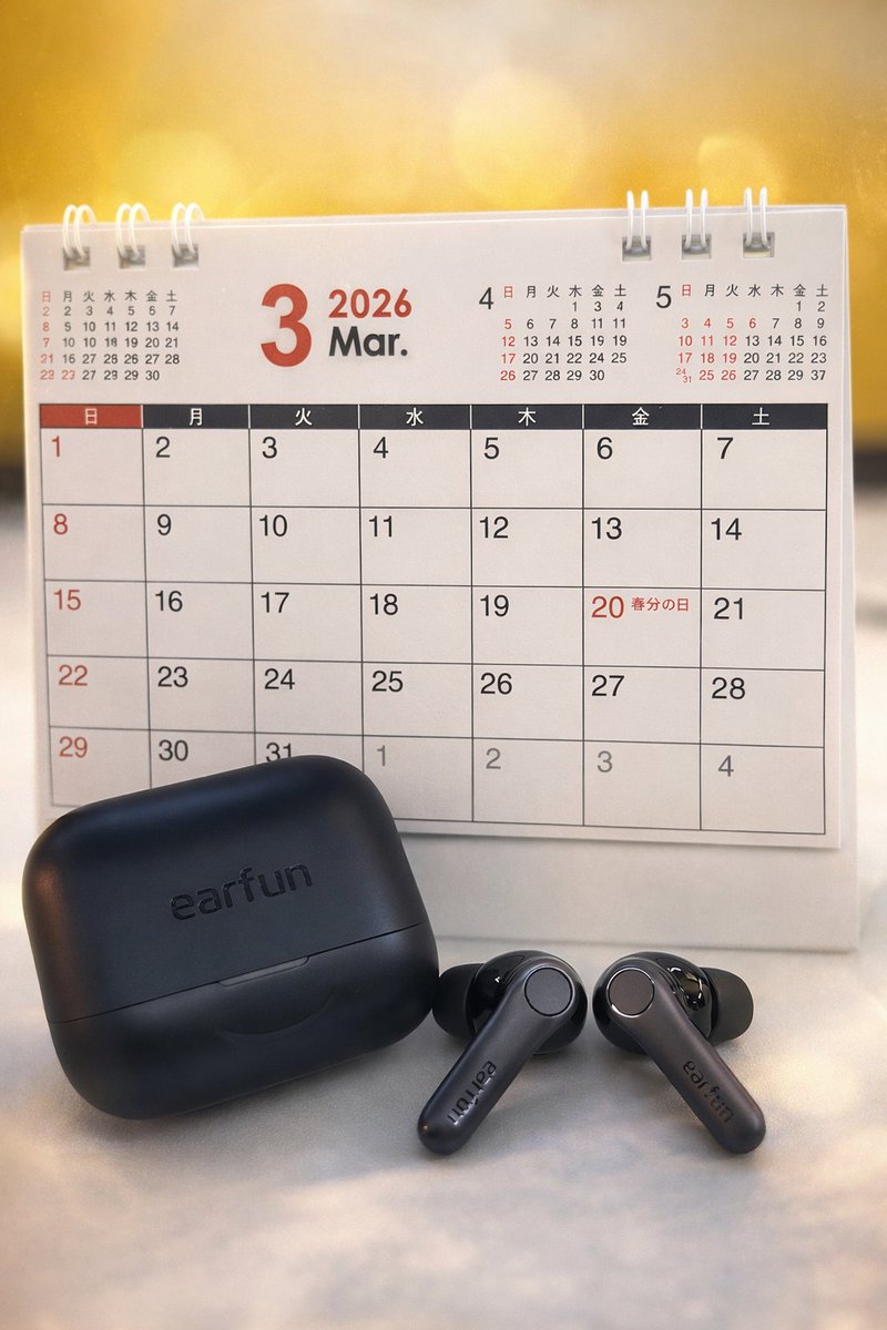 EarFun Japan tweet media