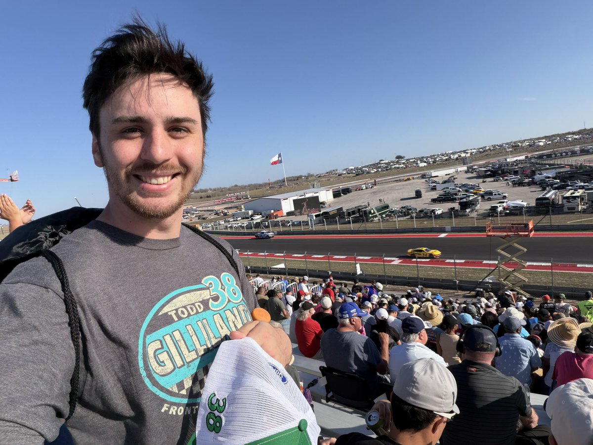 ZackSportsFan's tweet image. Got to see @COTA for the first time! Awesome race. Got to see my favorite out there again @ToddGilliland_ you did great today man. Definitely would come here again. Now off to Richmond later this year!