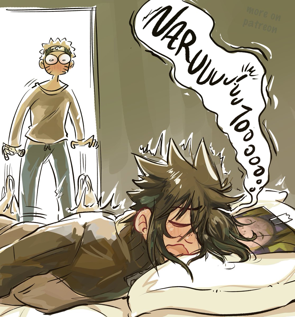 OrangeLemonArt's tweet photo. He's just talking in his sleep, that's IT https://t.co/eiERPNaKWm