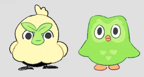こういうシルエットの生き物が好きでして…