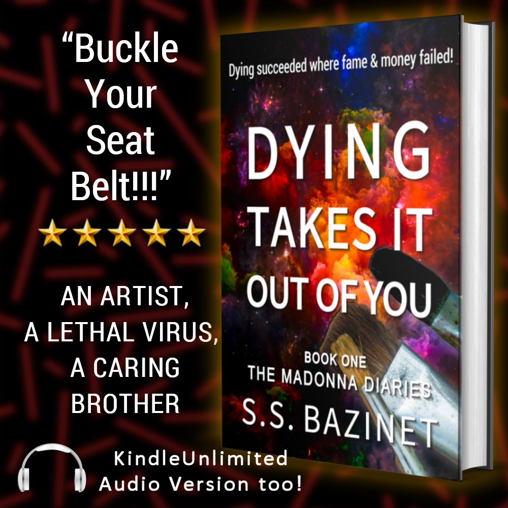 SSBazinet's tweet image. Dying Takes It Out of You
amazon.com/dp/B014242V4C

⭐️⭐️⭐️⭐️⭐️ “A rollercoaster  ride to #Redemption.”

⭐️⭐️⭐️⭐️⭐️ “Riveting!”

⭐️⭐️⭐️⭐️⭐️ “Gritty, poetic, and raw….”

#Family #UnconditionalLove #MedicalThriller #FamilyLife #Psychological #Audible