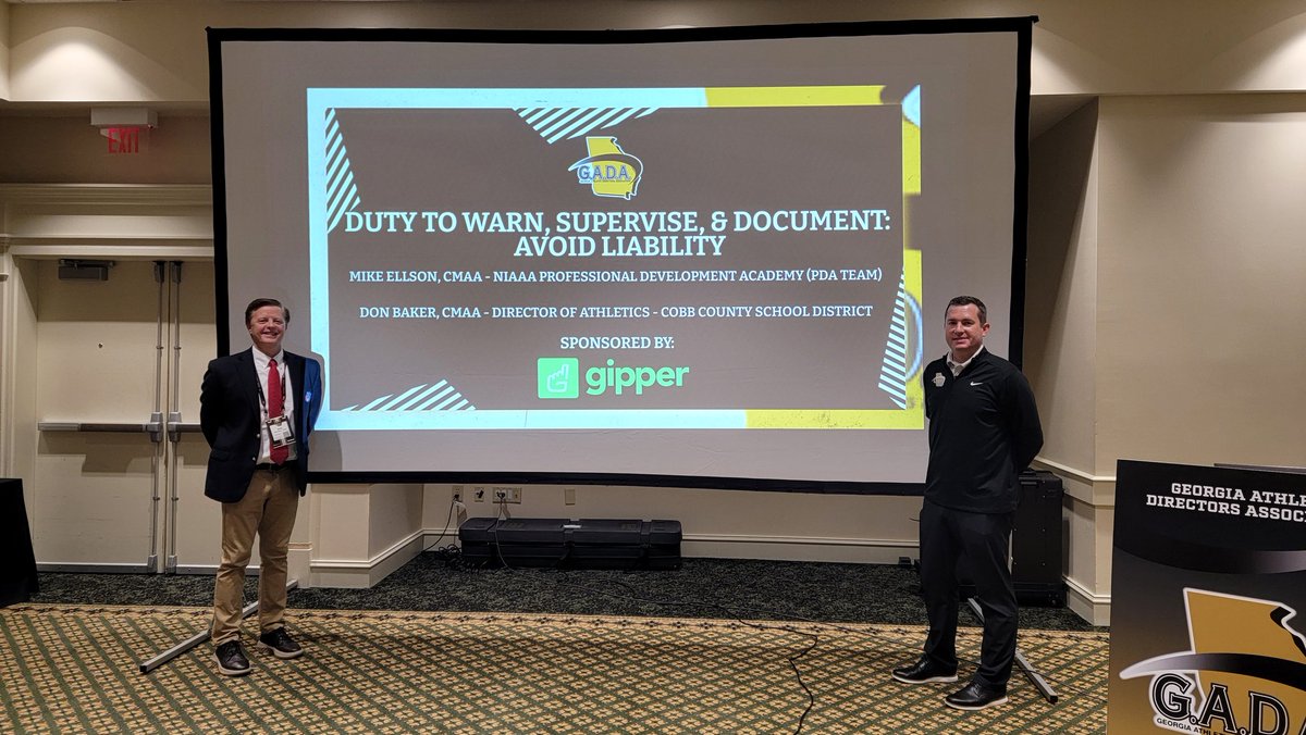 Don Baker, CMAA, CIC, NFHS Level 3 Coach tweet media