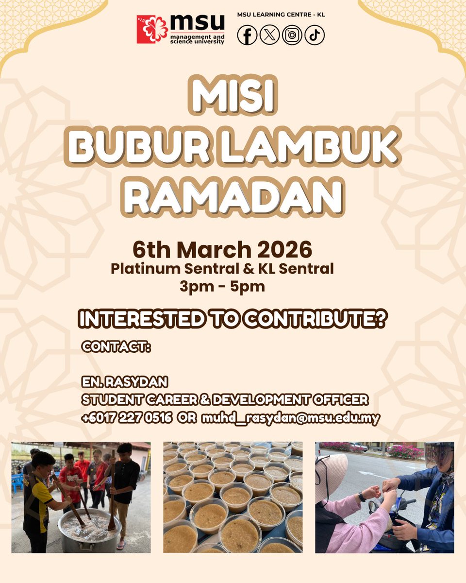 MSU Learning Centre - KL tweet media