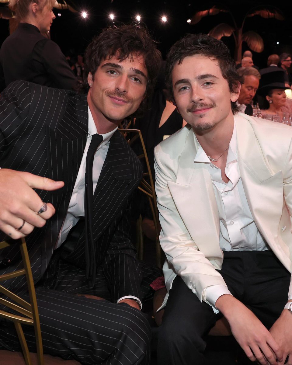 Timothée Chalamet and Jacob Elordi at 2026 #ActorAwards.