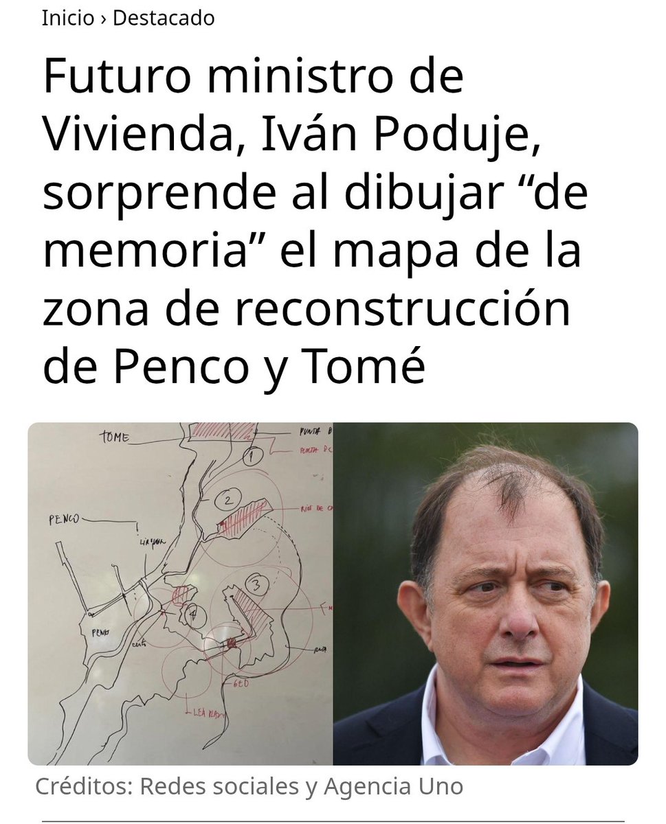 Don Iván Poduje será ministro altamente Competente.