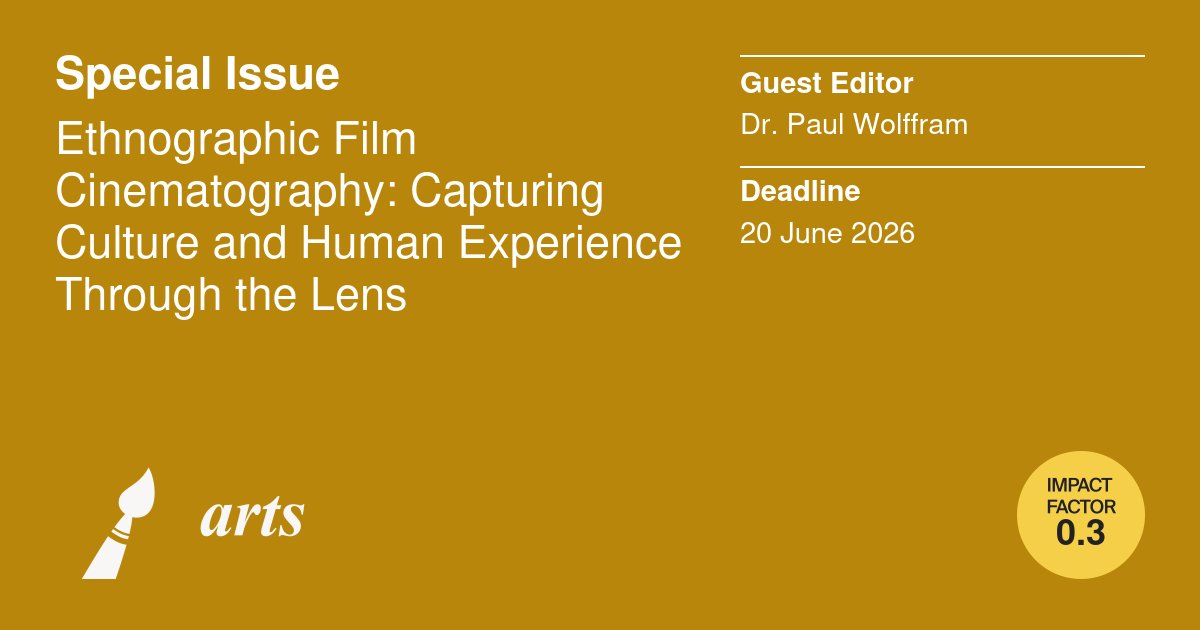 Arts MDPI tweet media