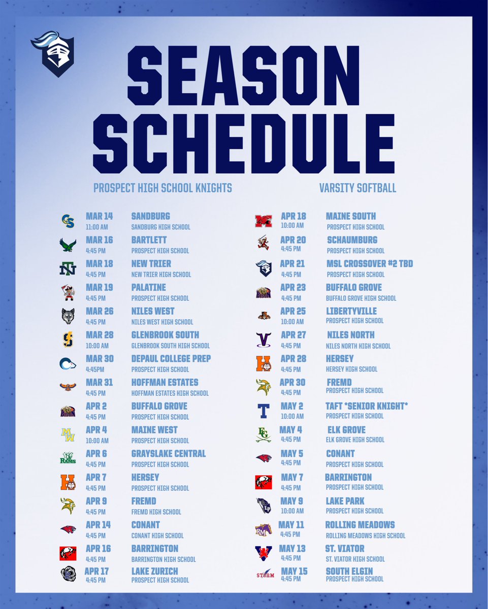 Prospect HS Softball tweet media