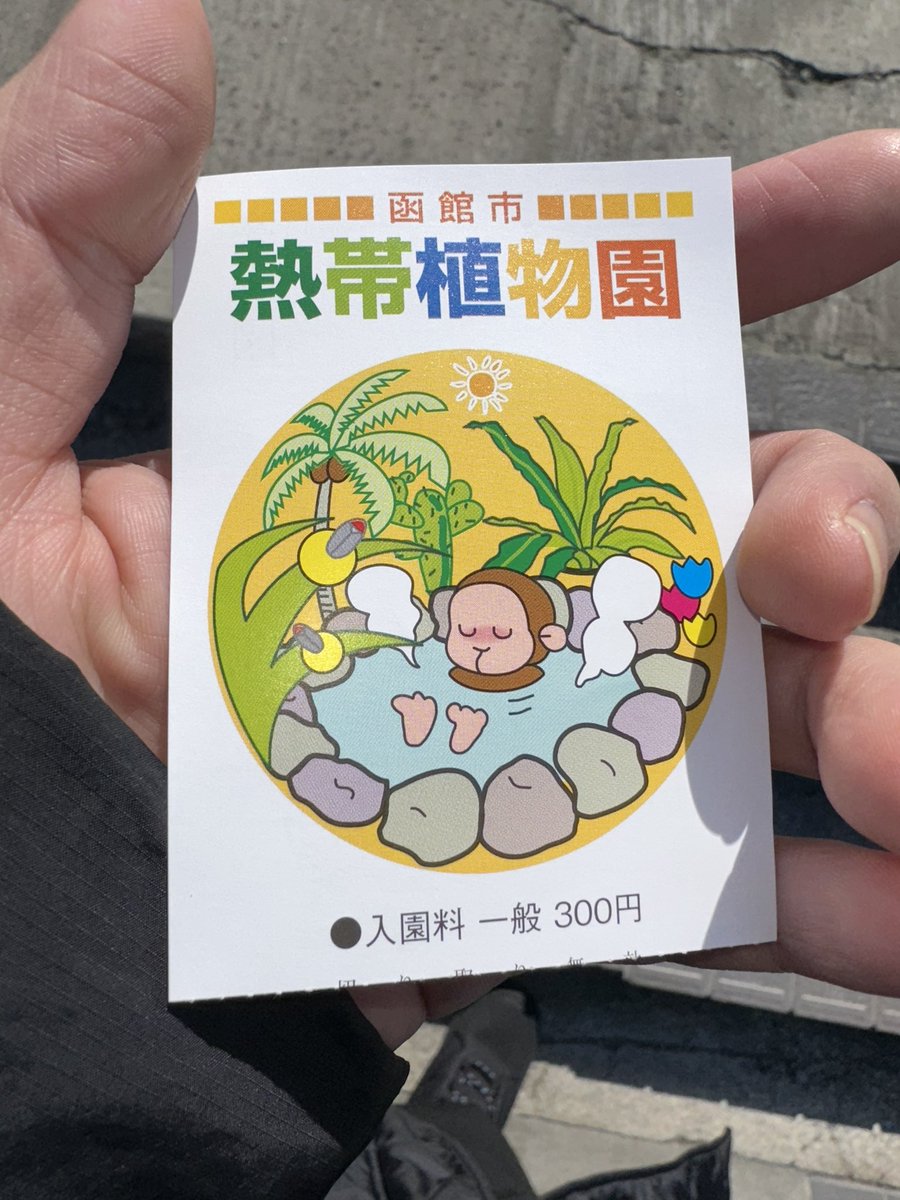 今日猿🐒植物🪴行ってきた