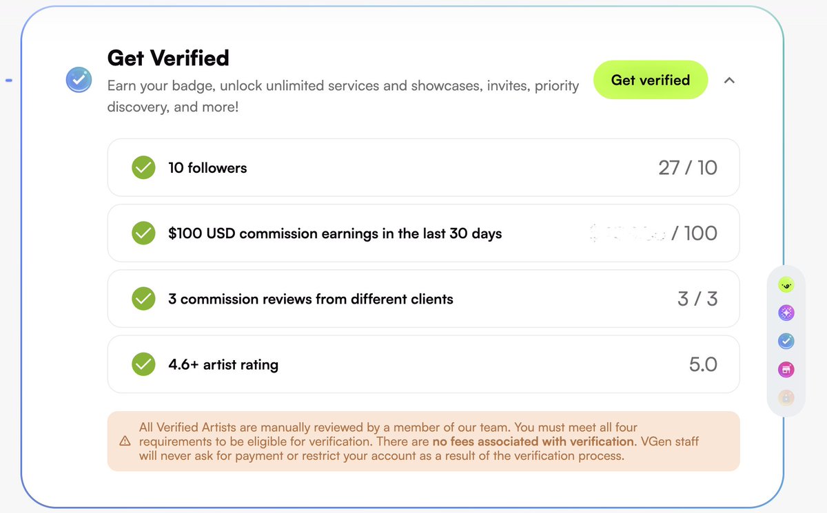 i can finally apply for verified on vgen 😭💛 

#smallartist