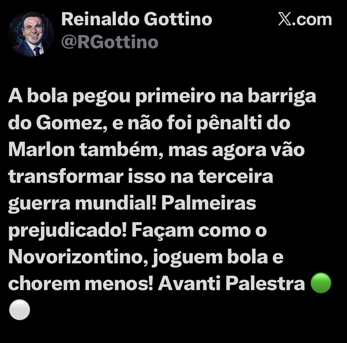 Reinaldo Gottino tweet media