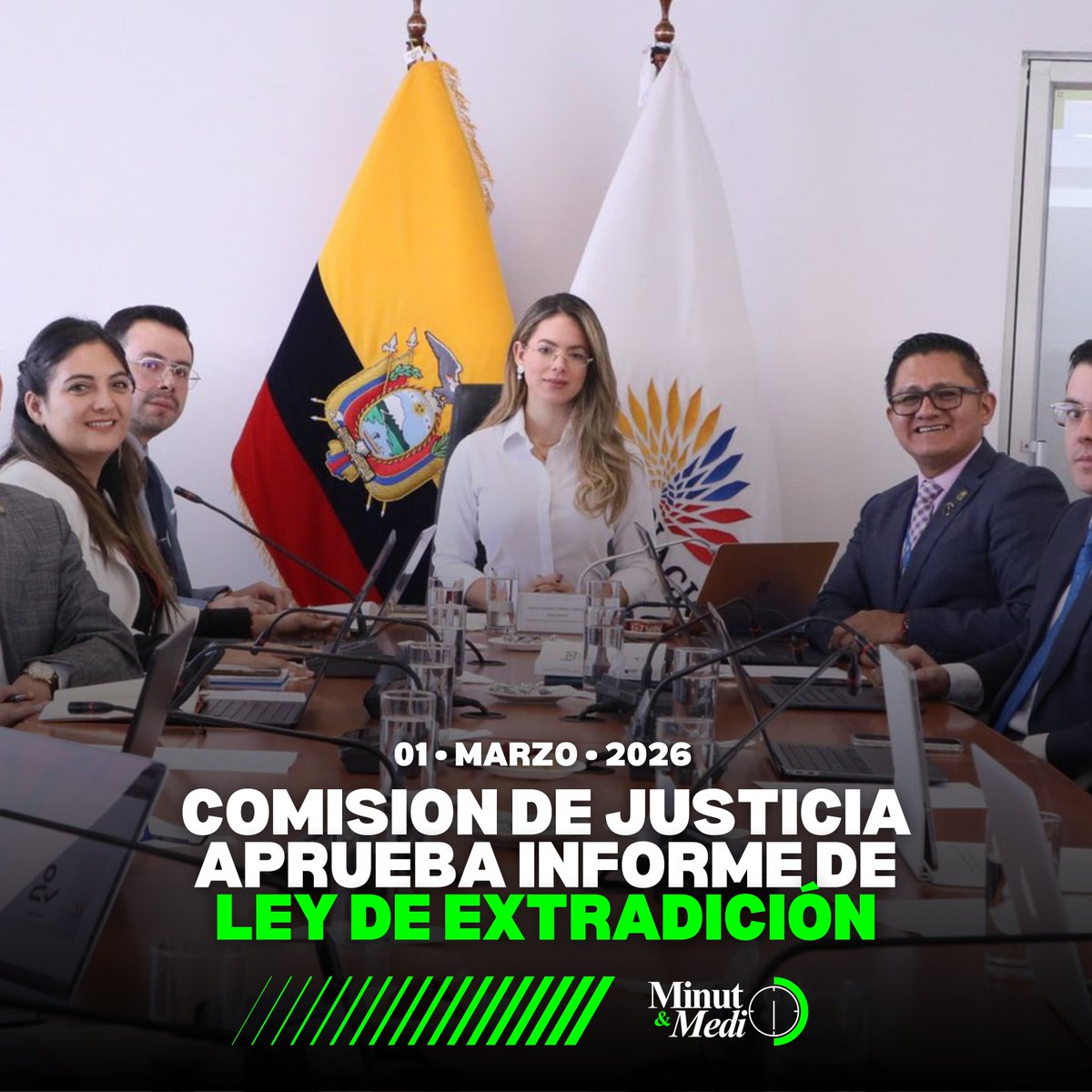 MinMedio's tweet photo. 🟢La comisión de Justicia de la Asamblea Nacional, aprobó el informe de primer debate de la Ley de Extradición que permitirá agilizar el retorno de criminales requeridos por la justicia. https://t.co/8qm6ZyVpo6
