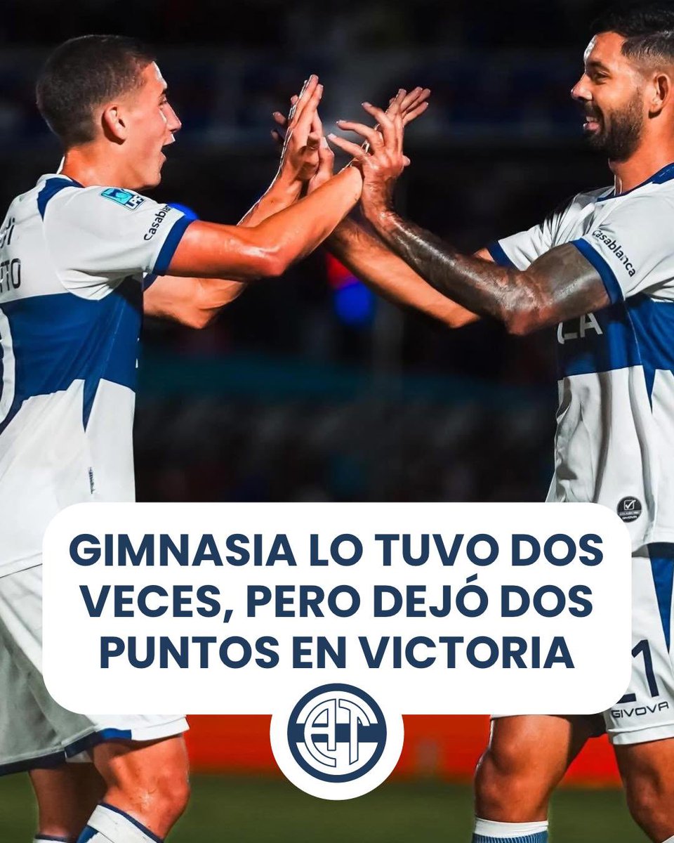 #CGE #GELP | GIMNASIA LO TUVO DOS VECES, PERO DEJÓ DOS PUNTOS EN VICTORIA 8️⃣

Lee la crónica de <a href="/AlvaroGrigioni/">Alvaro</a> acá 👇

agendatripera.wordpress.com/2026/03/01/gim…