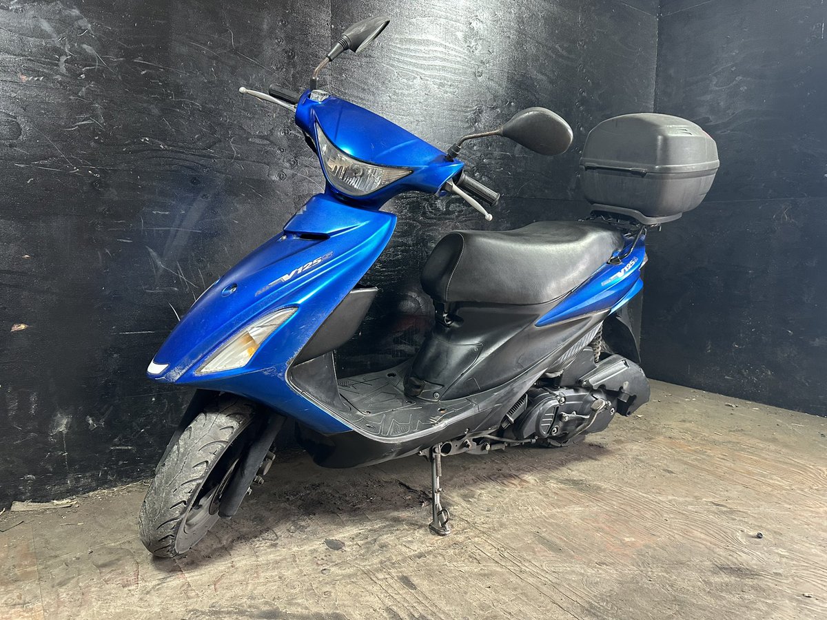 08022726S スズキ アドレスV125S 青 人気のワンツー！ Sタイプ！リア