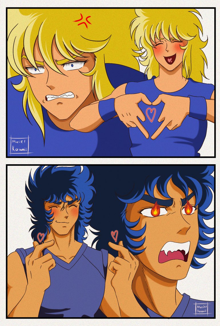 🦆 x 🐤

#SaintSeiya #聖闘士星矢 #ikkixhyoga