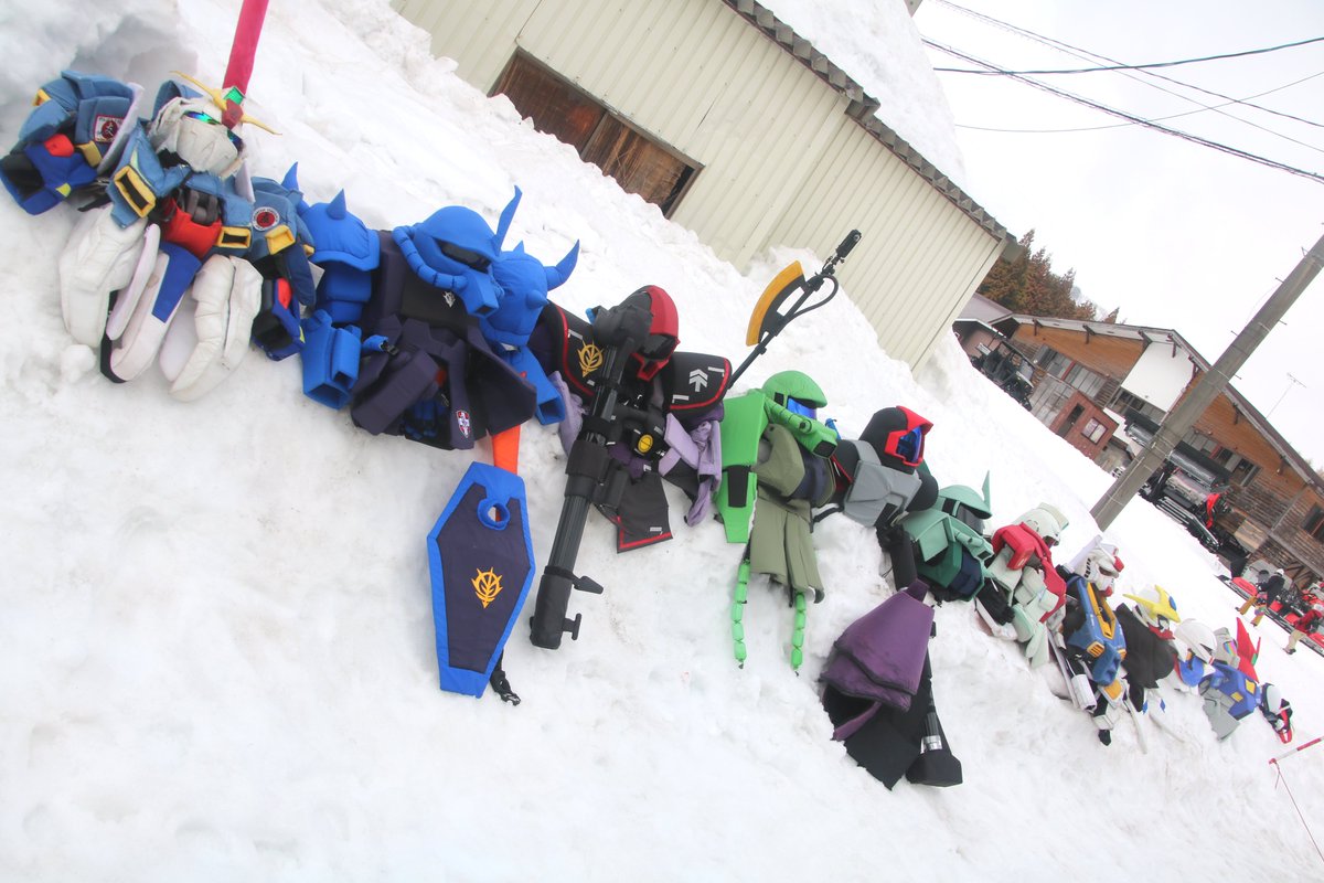 #アルペンブリック冬のコス祭り 備忘録③
#GP隊 のこのワチャワチャ感が大好きです。

#10分の1の一年戦争外伝