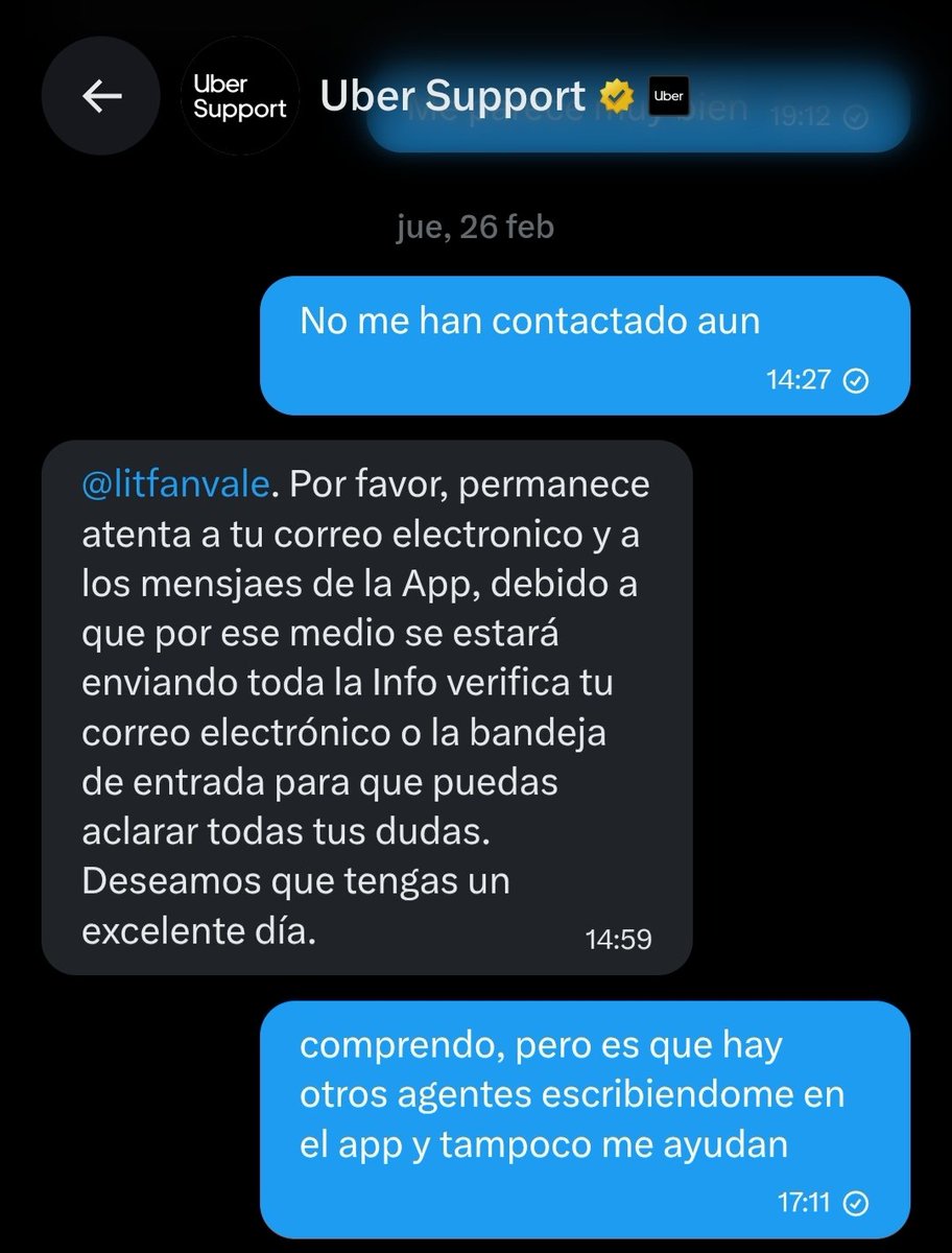 litfanvale's tweet photo. @Uber_Support @AcodecoPma Miren esto, increíble... sin palabras ante tanta mediocridad. UberEats @AcodecoPma https://t.co/hOOh3ahdtq