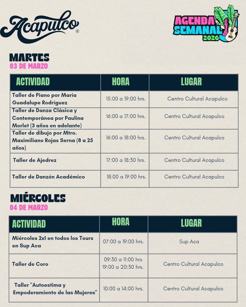 Acapulco tweet media