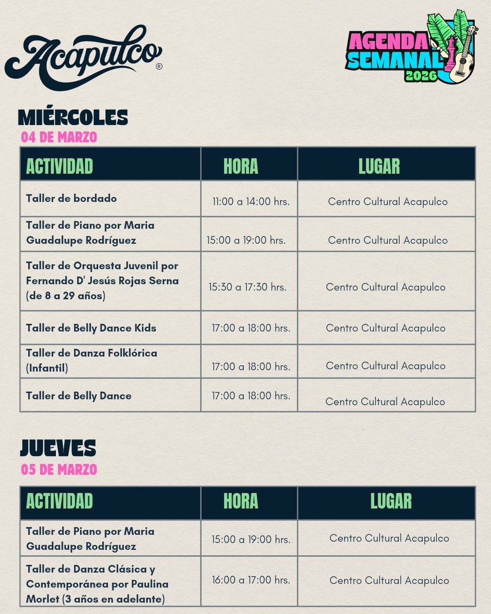Acapulco tweet media