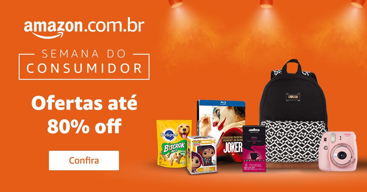 SEMANA DO CONSUMIDOR DA AMAZON

OFERTAS ANTECIPADAS JÁ DISPONÍVEIS:
➡️ amzn.to/4sl5aat
➡️ amzn.to/4sl5aat