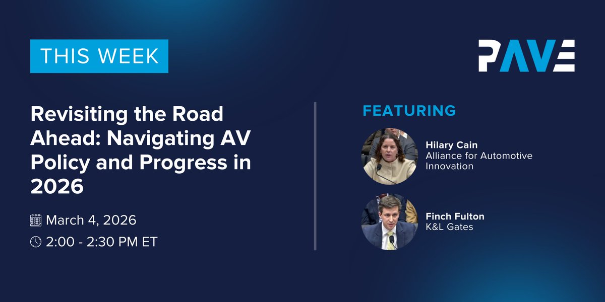 Partners for Automated Vehicle Education tweet media