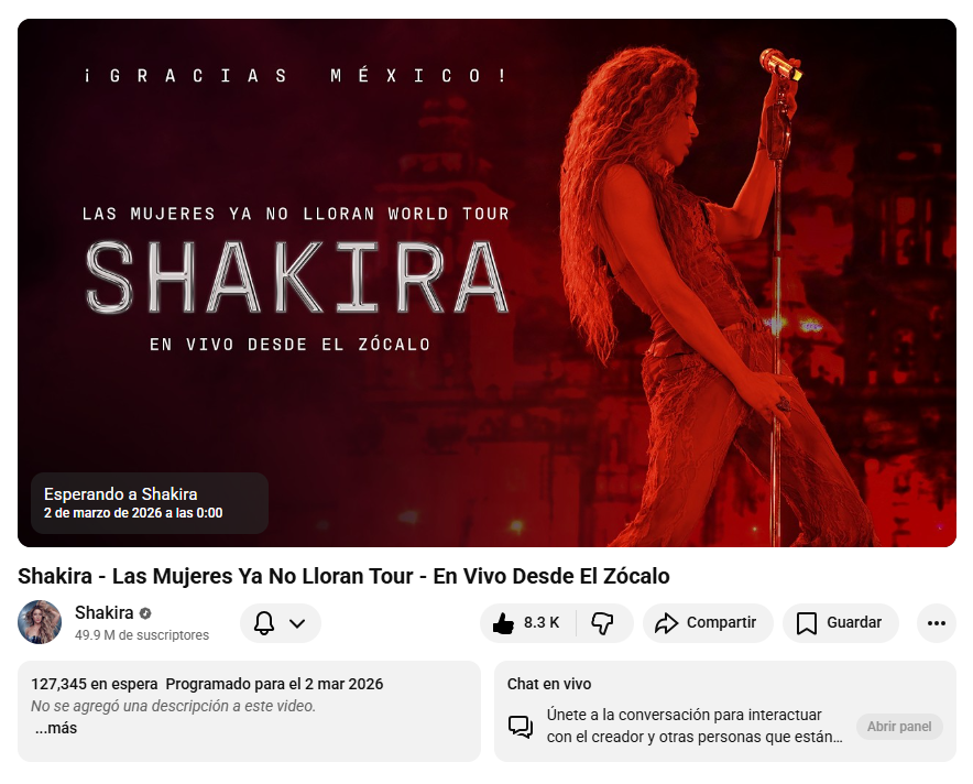 Shakira Vitium CHARTS 💎 tweet media