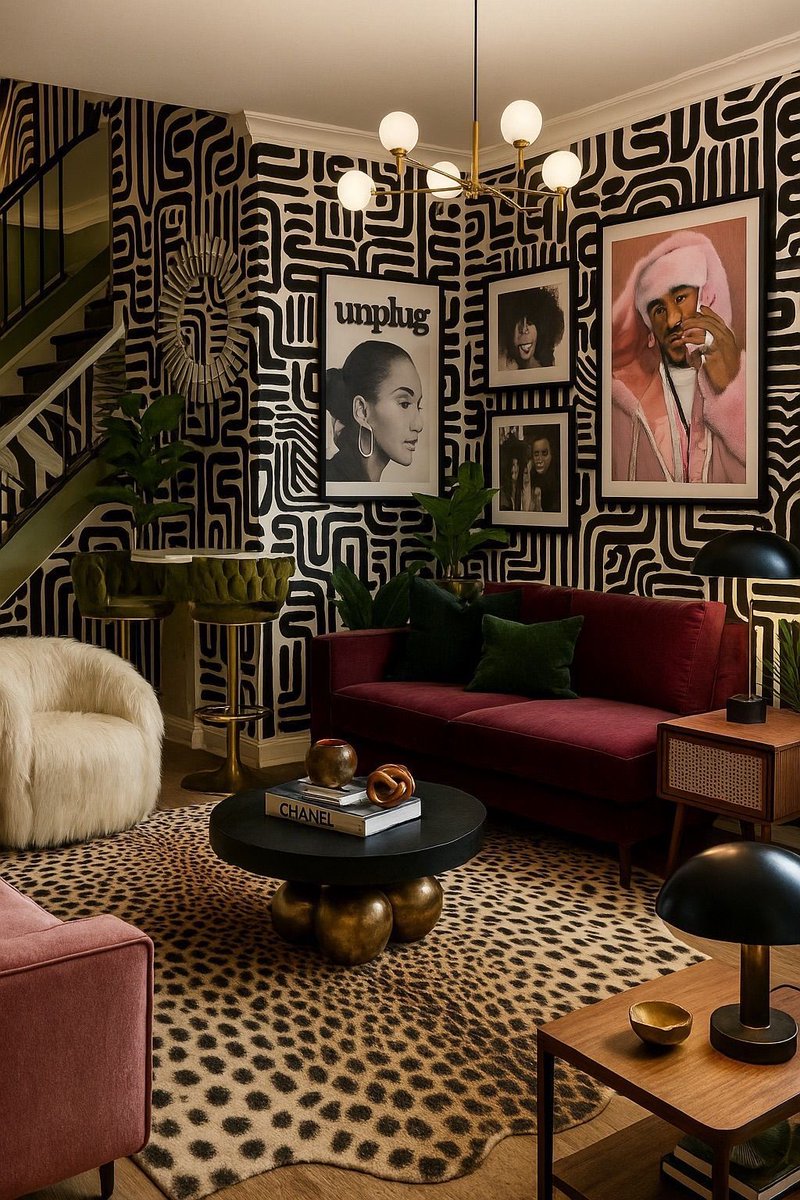 abrí pinterest y me mostró la sala de mis sueños… y me temo que es ia 🥹💔