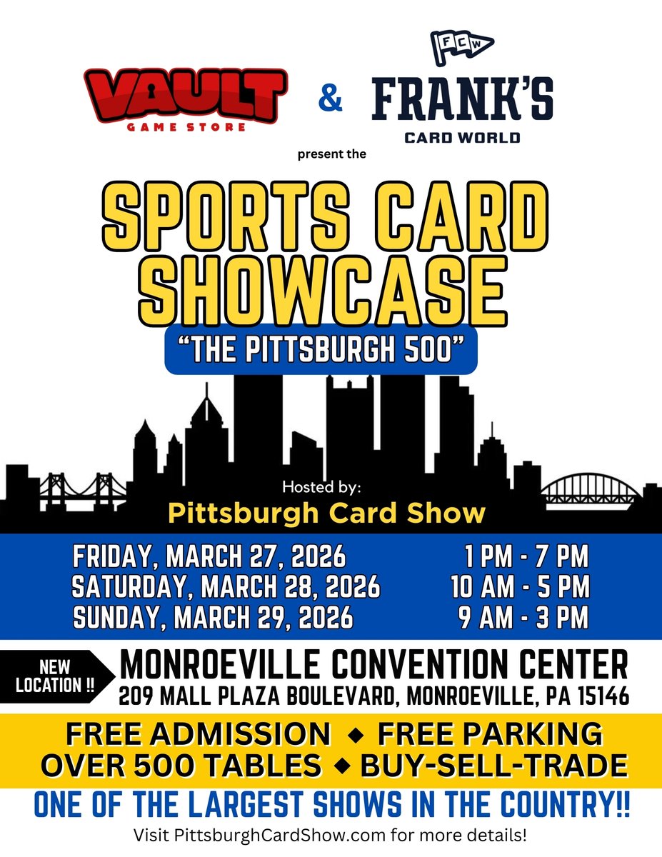 Pittsburgh Card Show tweet media