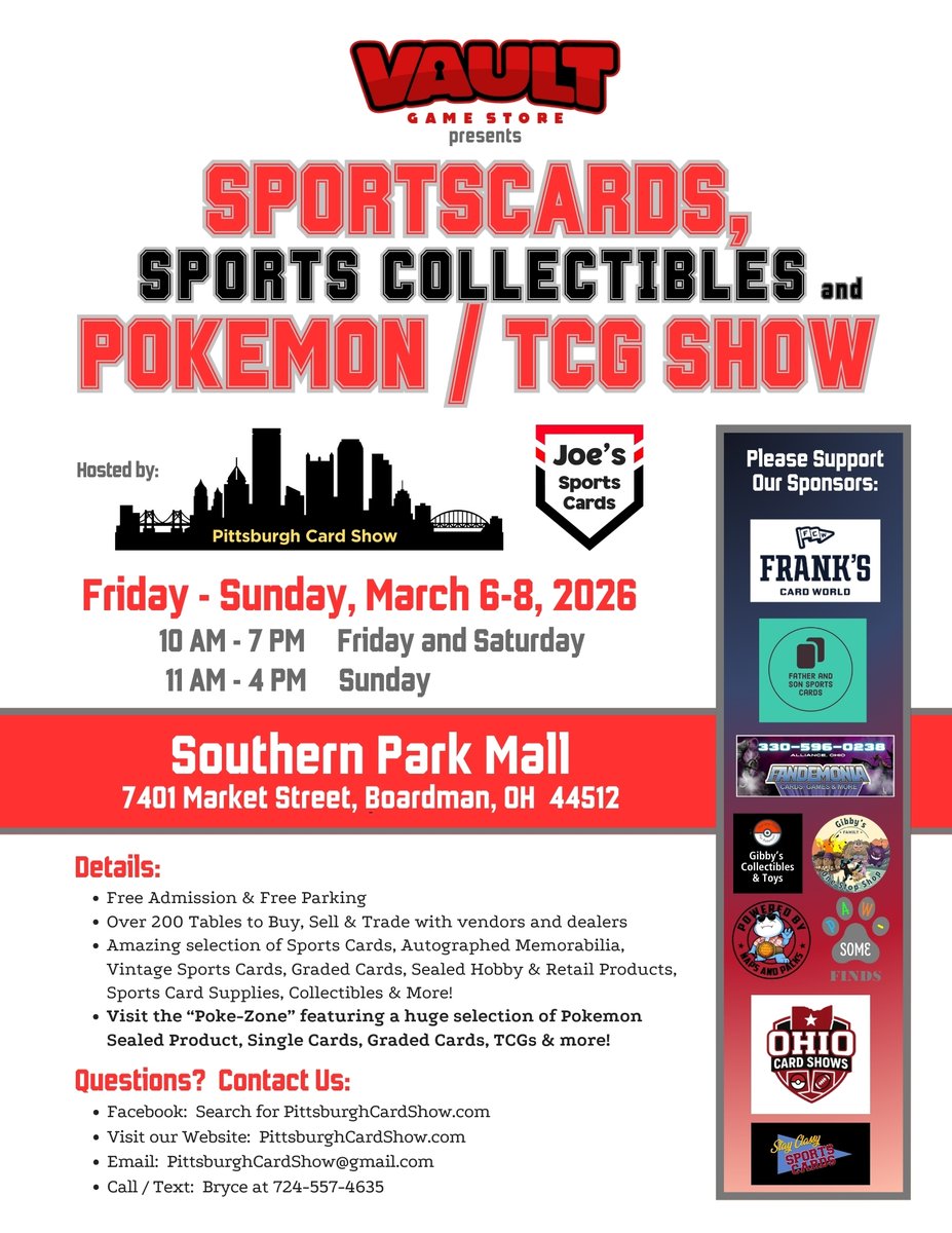 Pittsburgh Card Show tweet media