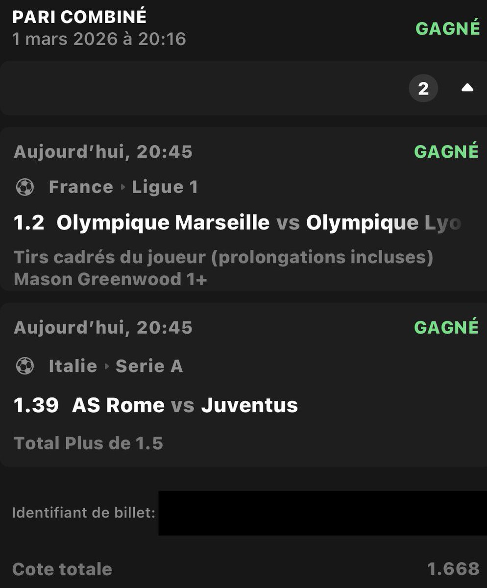 BET valideeyyy la team ✅

Again again !