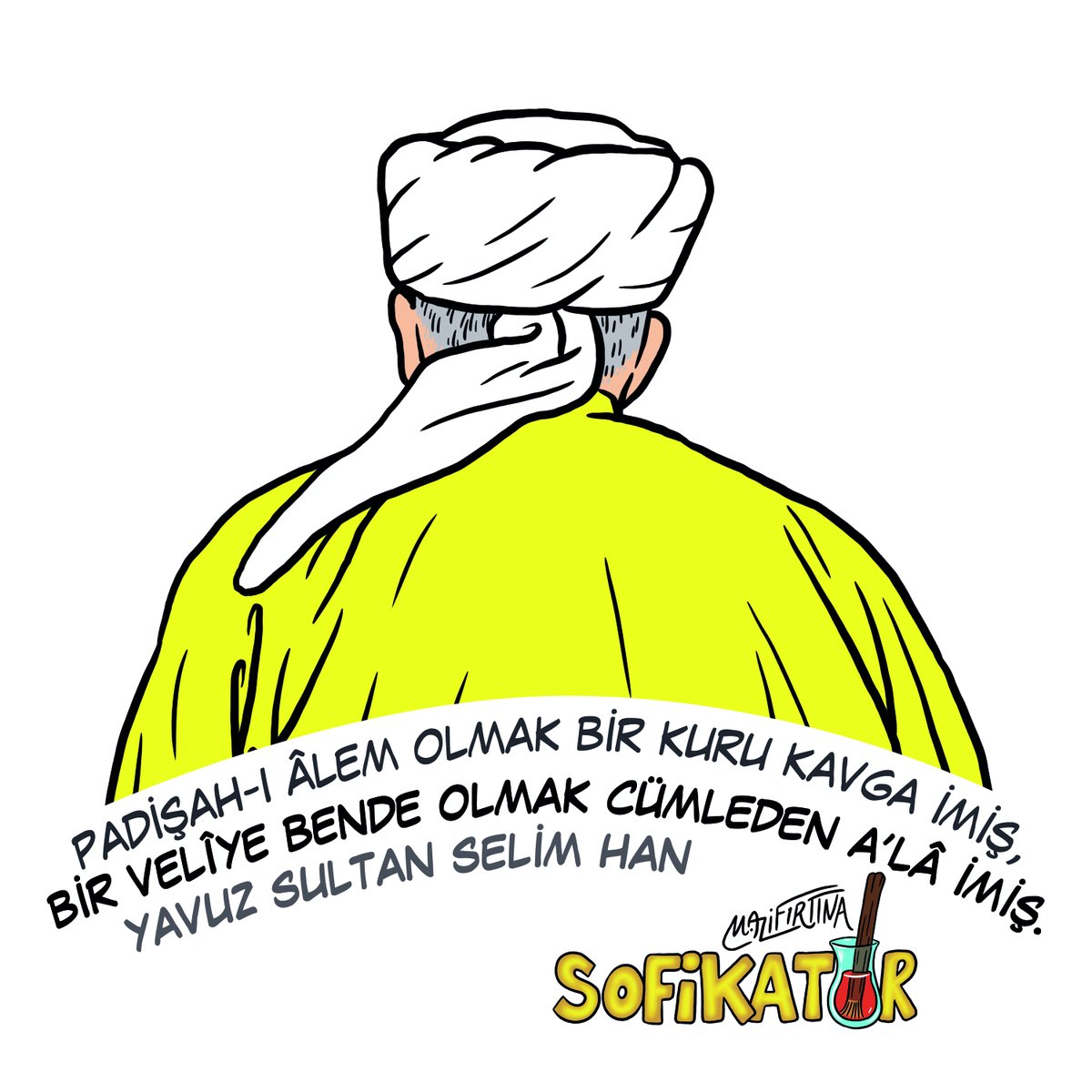 kullukyapbiraz's tweet image. Bir Velîye bende olmak.
#sofikatur

#veli #baglilik #islam #tasavvuf #mizah #karikatur #cartoon #204